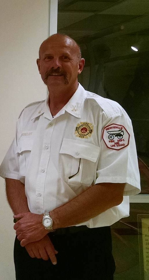 Portrait of Fire Chief Mark Rosselot